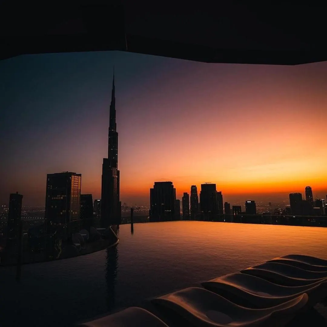 아파트 3 Bedroom - Pool Access - 7 Mins To Dubai Mall - Sun Set View