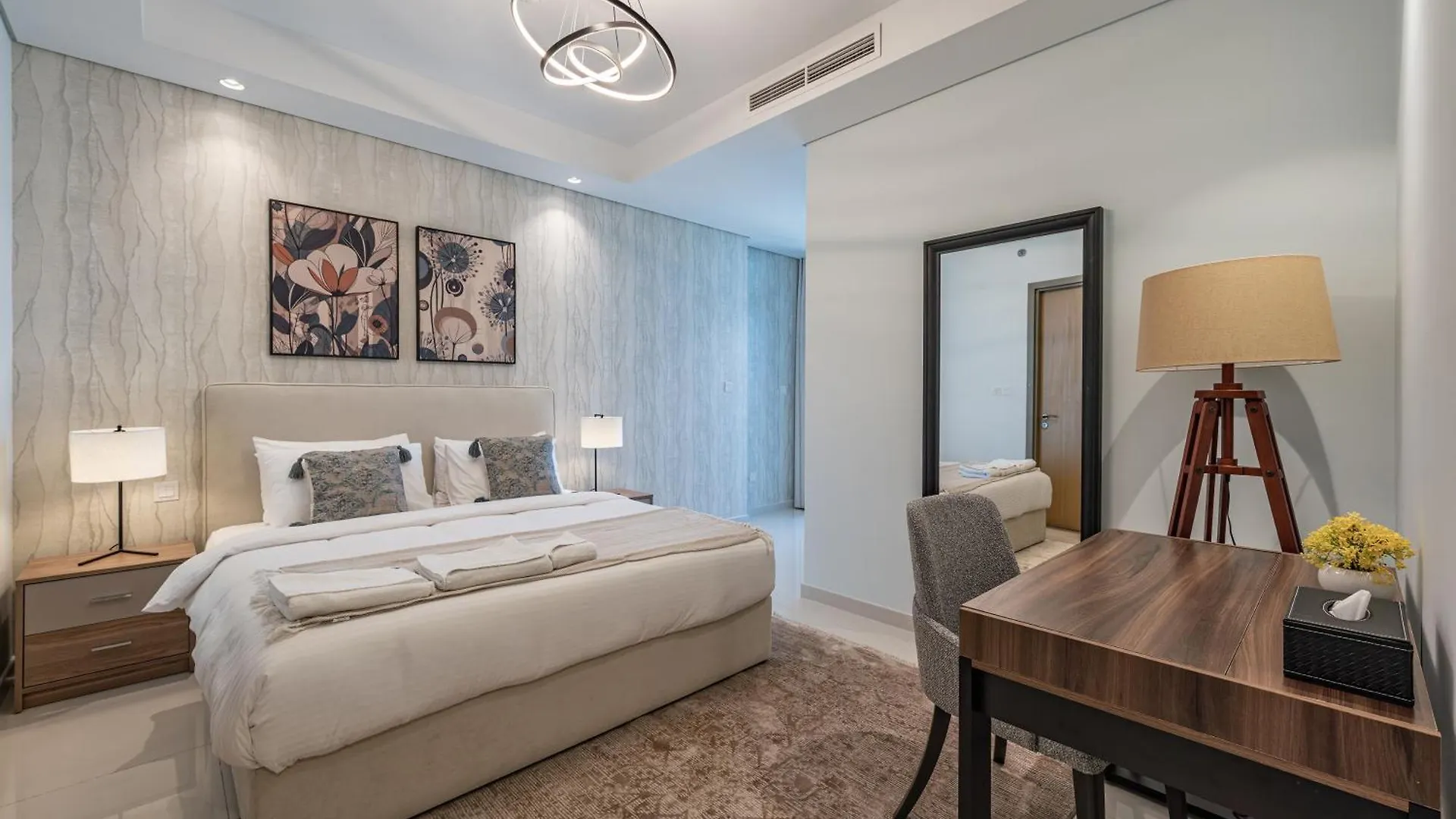 아파트 3 Bedroom - Pool Access - 7 Mins To Dubai Mall - Sun Set View 아랍에미리트