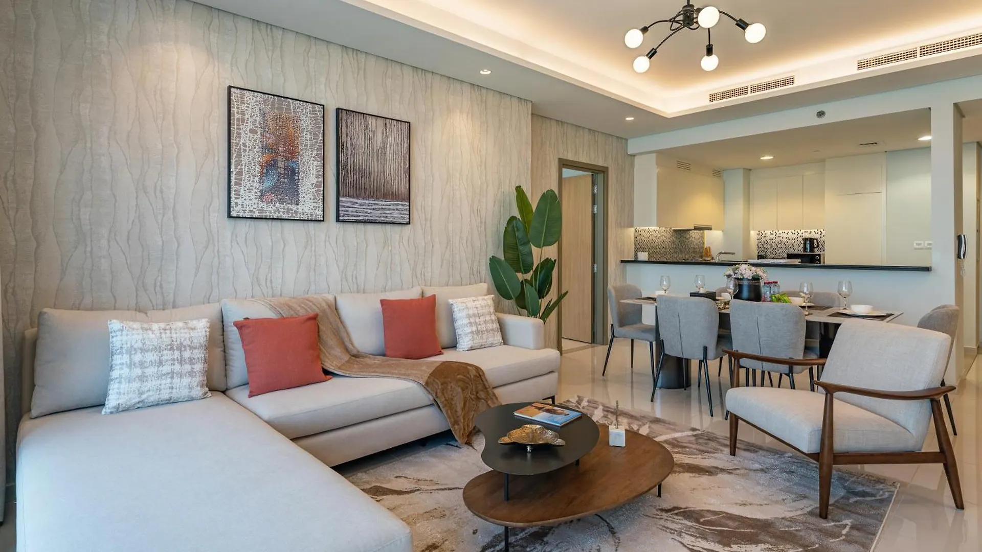 3 Bedroom - Pool Access - 7 Mins To Dubai Mall - Sun Set View 아파트
