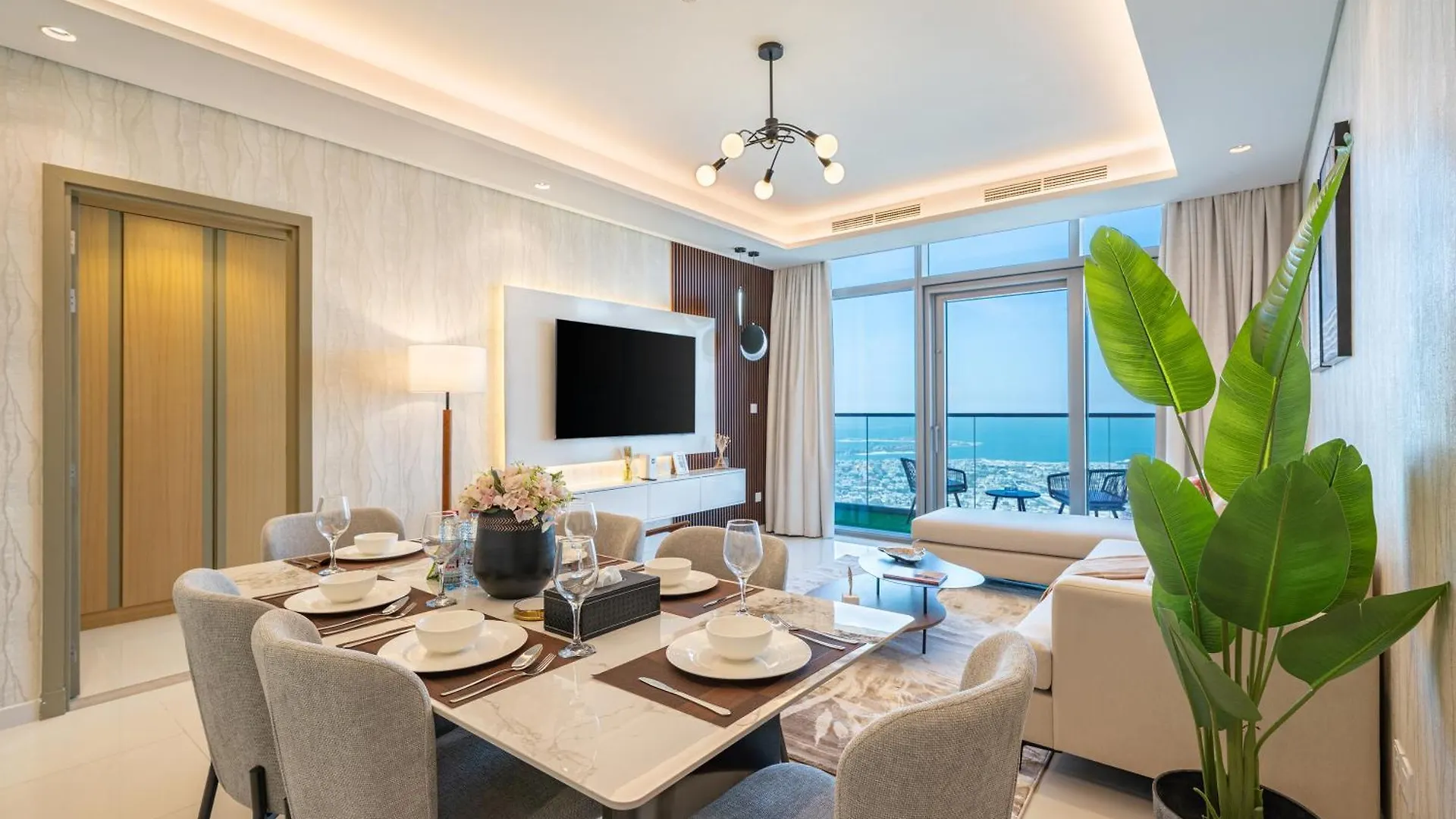 아파트 3 Bedroom - Pool Access - 7 Mins To Dubai Mall - Sun Set View